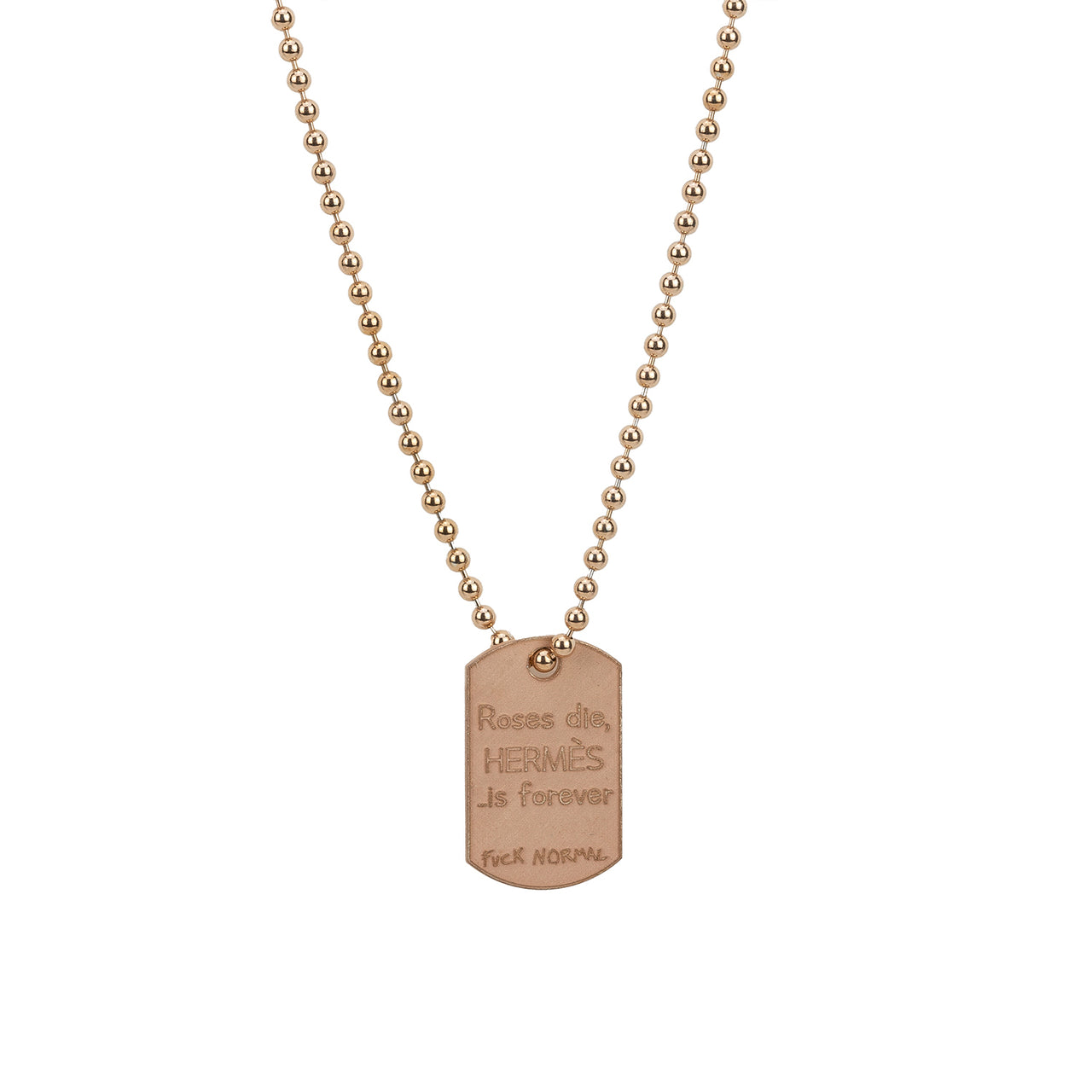 Military Small Rose Gold Hermès