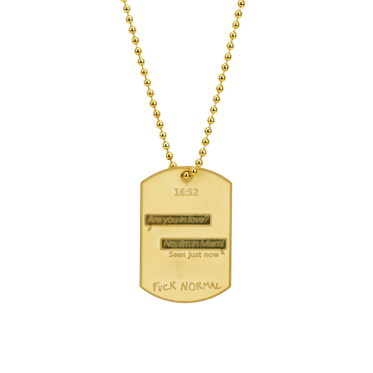 Military Big Yellow Gold Miami