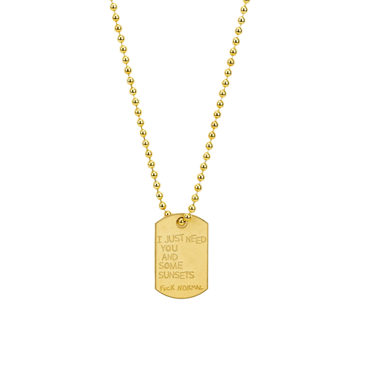 Military Small Yellow Gold Sunsets