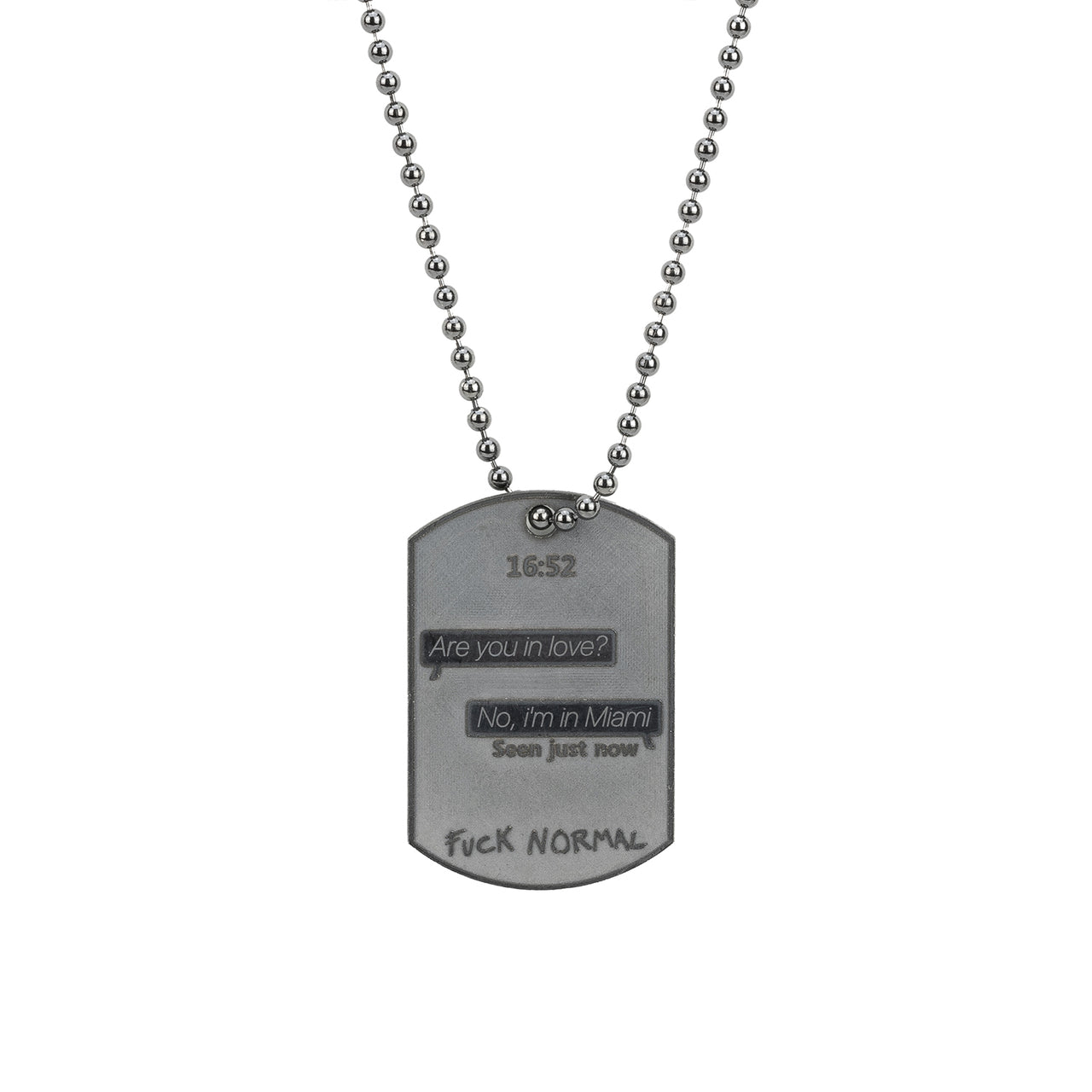 Military Big Black Rhodium Miami