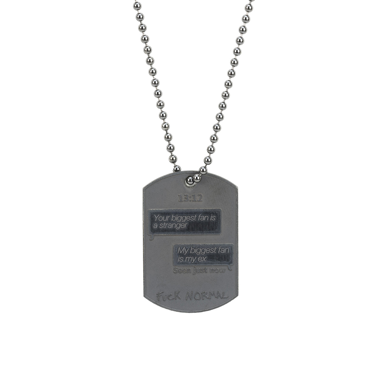Military Big Black Rhodium Fan Ex