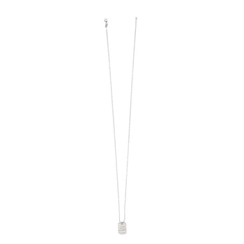 Military Small White Rhodium Vibes
