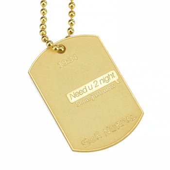 Military Big Yellow Gold Need2