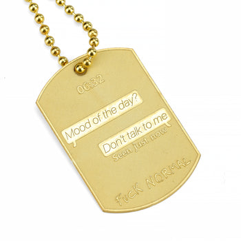 Military Big Yellow Gold Mood