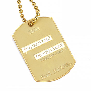Military Big Yellow Gold Miami