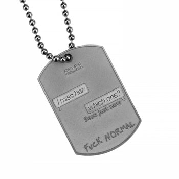 Military Big Black Rhodium Miss Her