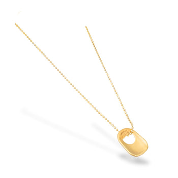 Fuck Normal Can Tab Pendant With Ball Chain Yellow