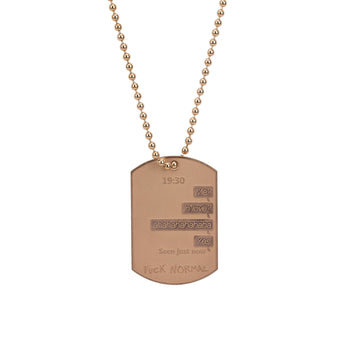 Military Big Rose Gold Love Yes