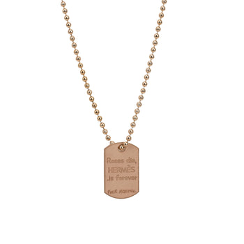 Military Small Rose Gold Hermès