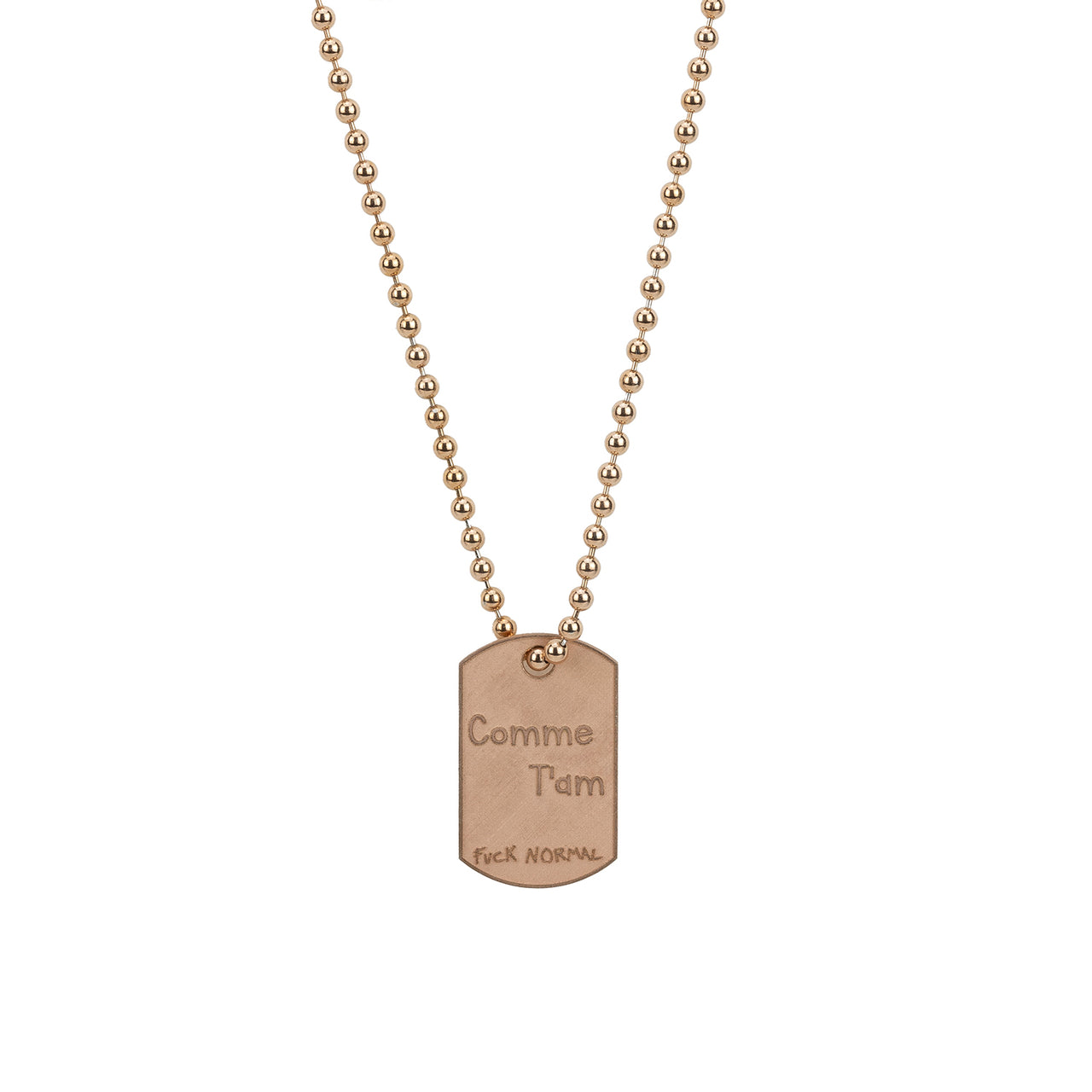 Military Small Rose Gold T'Am