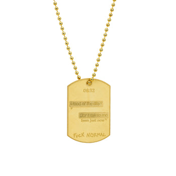 Military Big Yellow Gold Mood