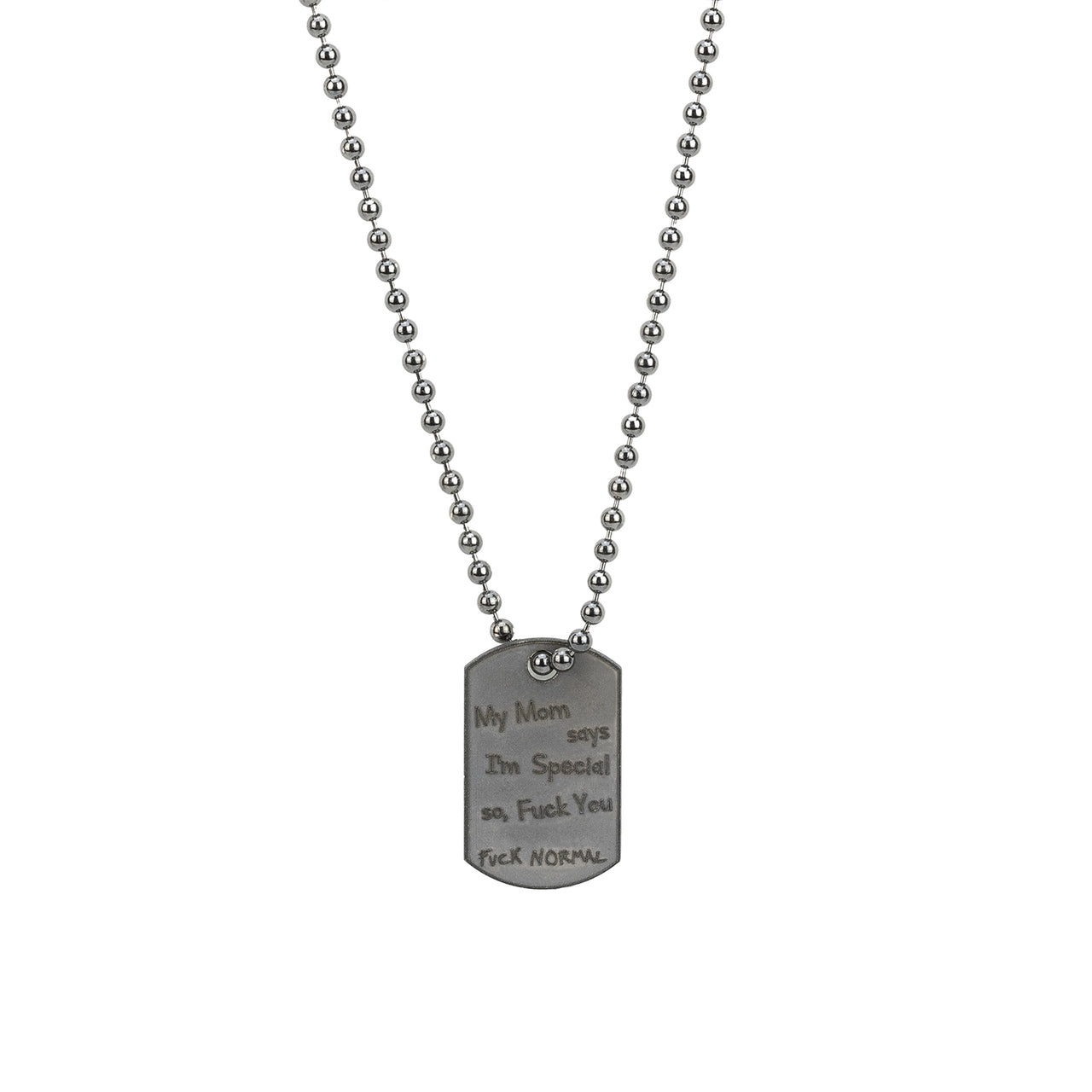 Military Small Black Rhodium My Mom